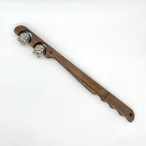 Nikken MAGBOY Magnetic Therapy Massage Balls with Wood Wand Stress Relief JAPAN